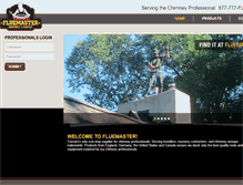 Tablet Screenshot of fluemaster.com